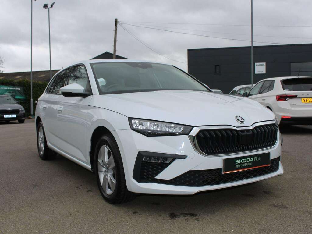 Skoda Scala 1.0 Tsi 116 Se Edition White