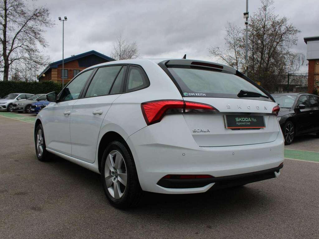 Skoda Scala 1.0 Tsi 116 Se Edition GL25MKF White #3
