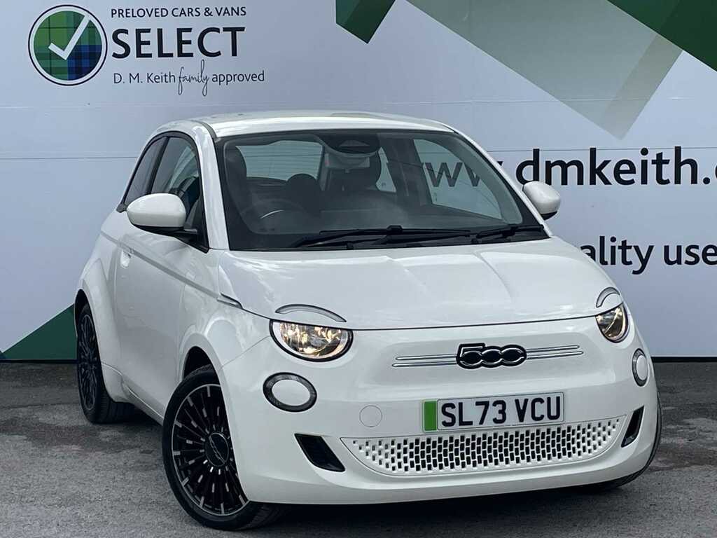 Fiat 500E 87Kw Icon 42Kwh White