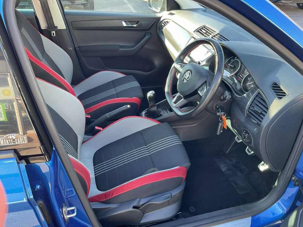 Skoda Fabia 1.0 Tsi Monte Carlo YH67RCX Blue #6