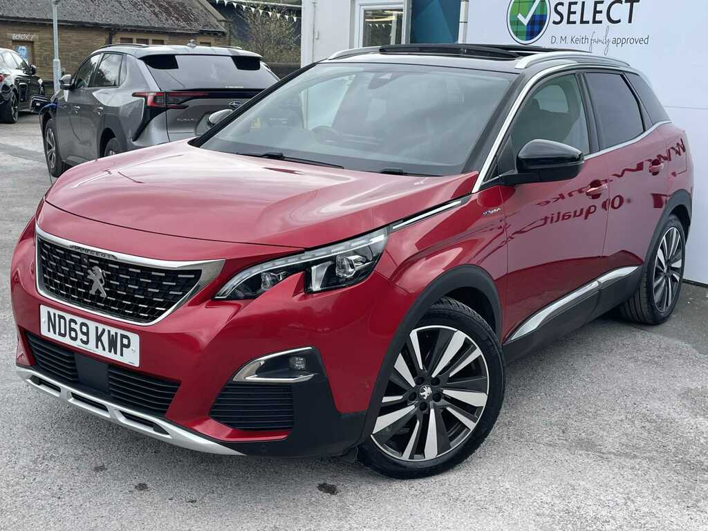 Peugeot 3008 1.6 Hybrid4 300 Gt E-eat8 ND69KWP Red #5