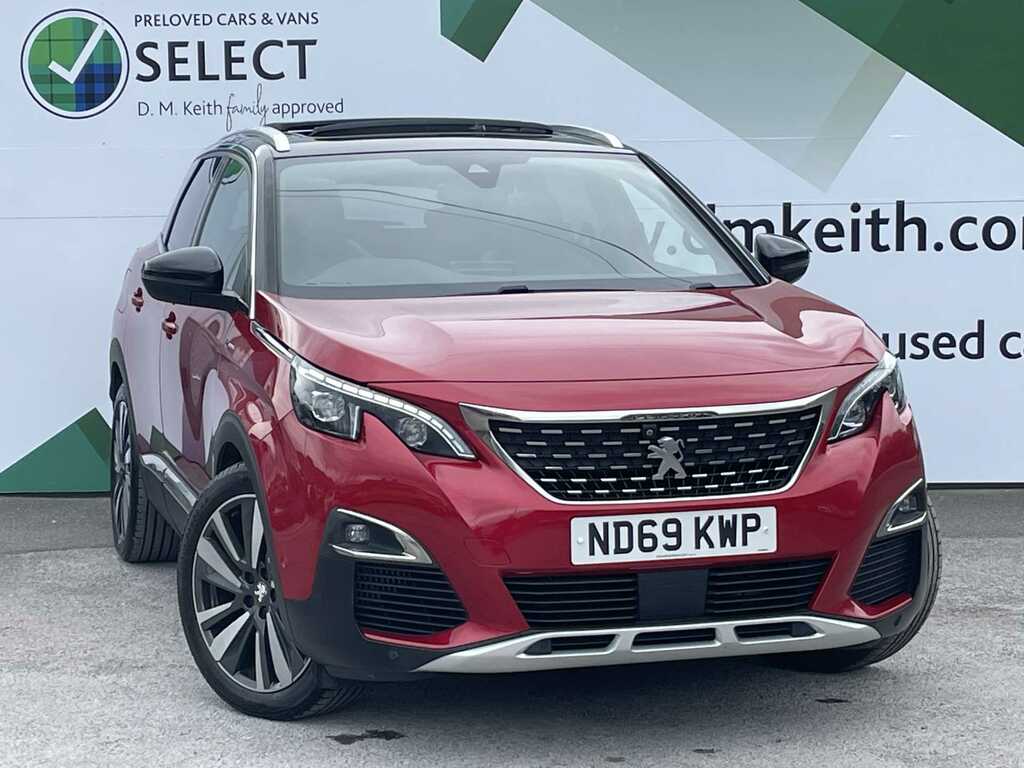 Peugeot 3008 1.6 Hybrid4 300 Gt E-eat8 Red