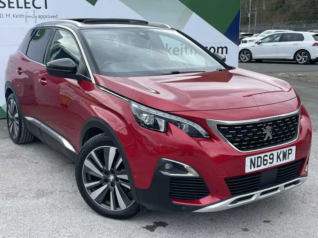 Peugeot 3008 1.6 Hybrid4 300 Gt E-eat8 ND69KWP Red #4