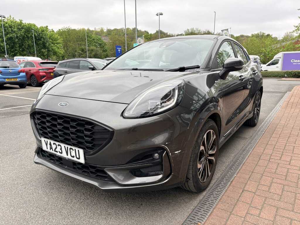Ford Puma 1.0 Ecoboost Hybrid Mhev St-line Dct YA23VCU Grey #3