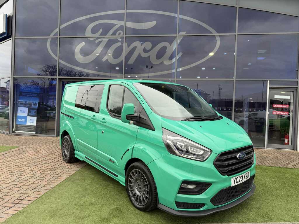 Ford Transit Custom 2.0 Ecoblue 170Ps Low Roof Dcab Limited Van Green