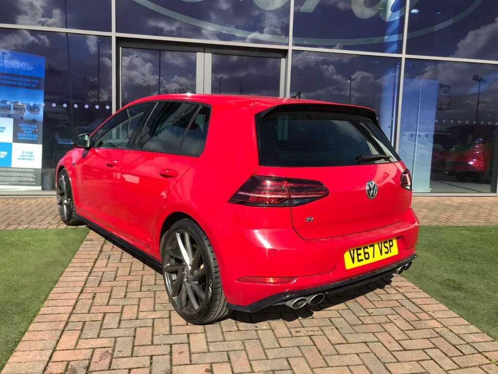 Volkswagen Golf 2.0 Tsi 310 R 4Motion Red #2