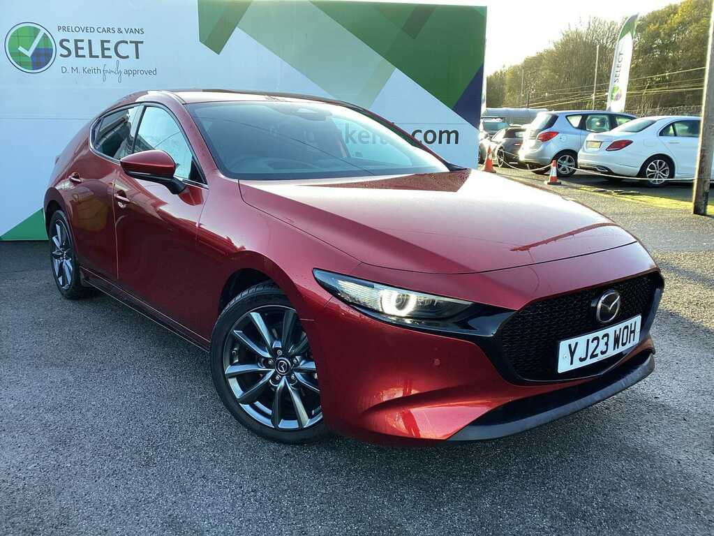 Mazda 3 2.0 E-skyactiv G Mhev Exclusive-line Red