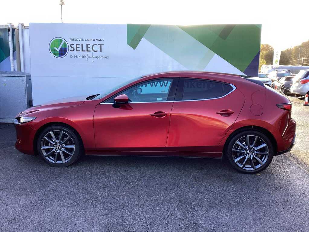 Mazda 3 2.0 E-skyactiv G Mhev Exclusive-line YJ23WOH Red #4