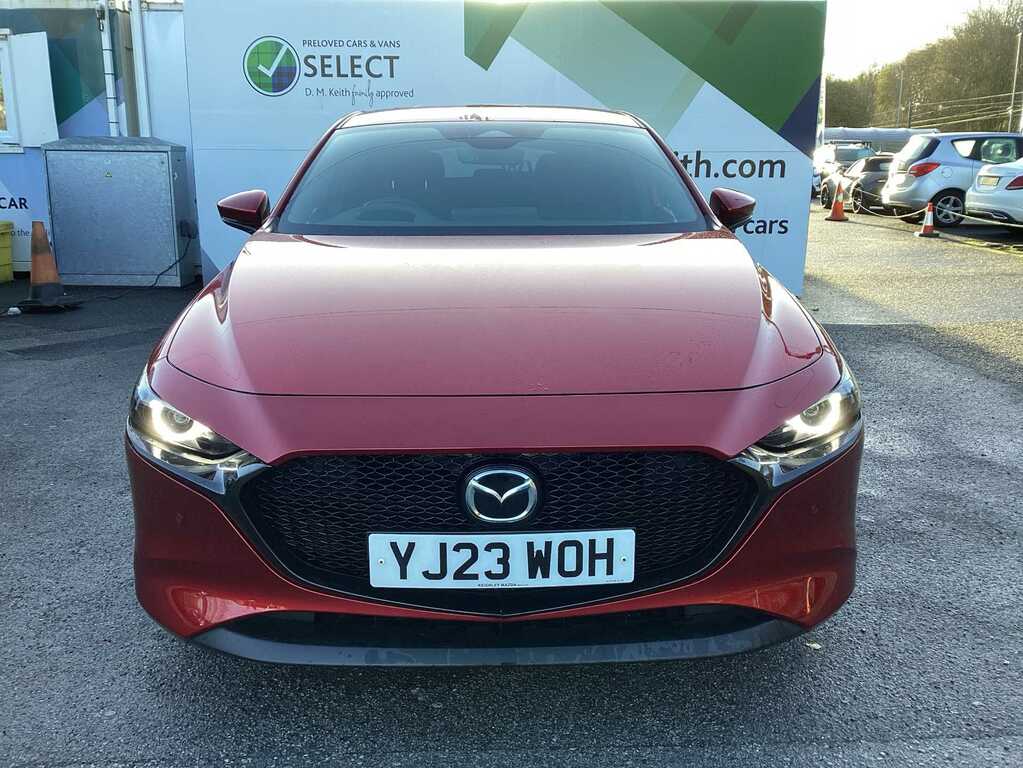 Mazda 3 2.0 E-skyactiv G Mhev Exclusive-line YJ23WOH Red #6