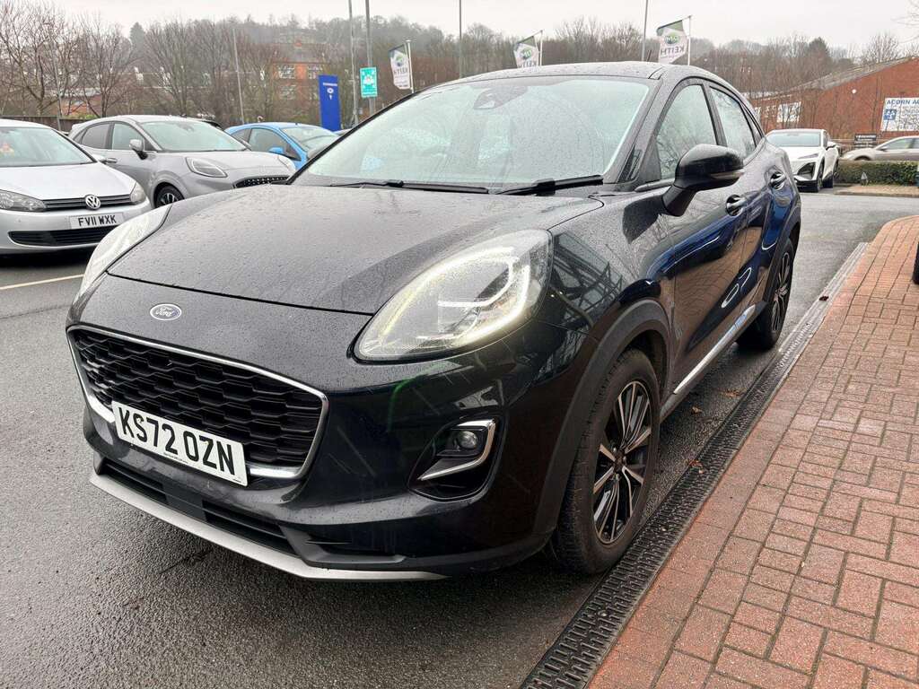 Ford Puma 1.0 Ecoboost Hybrid Mhev 155 Titanium KS72OZN Black #3