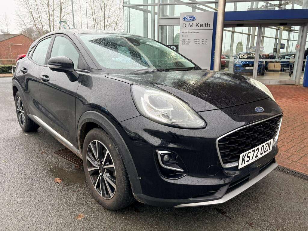 Ford Puma 1.0 Ecoboost Hybrid Mhev 155 Titanium Black