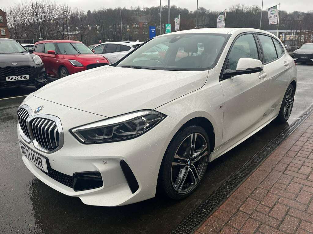 BMW 1 Series 118I 136 M Sport NG71KHR White #3