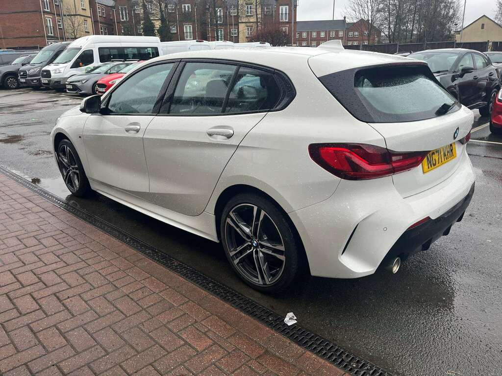 BMW 1 Series 118I 136 M Sport NG71KHR White #5