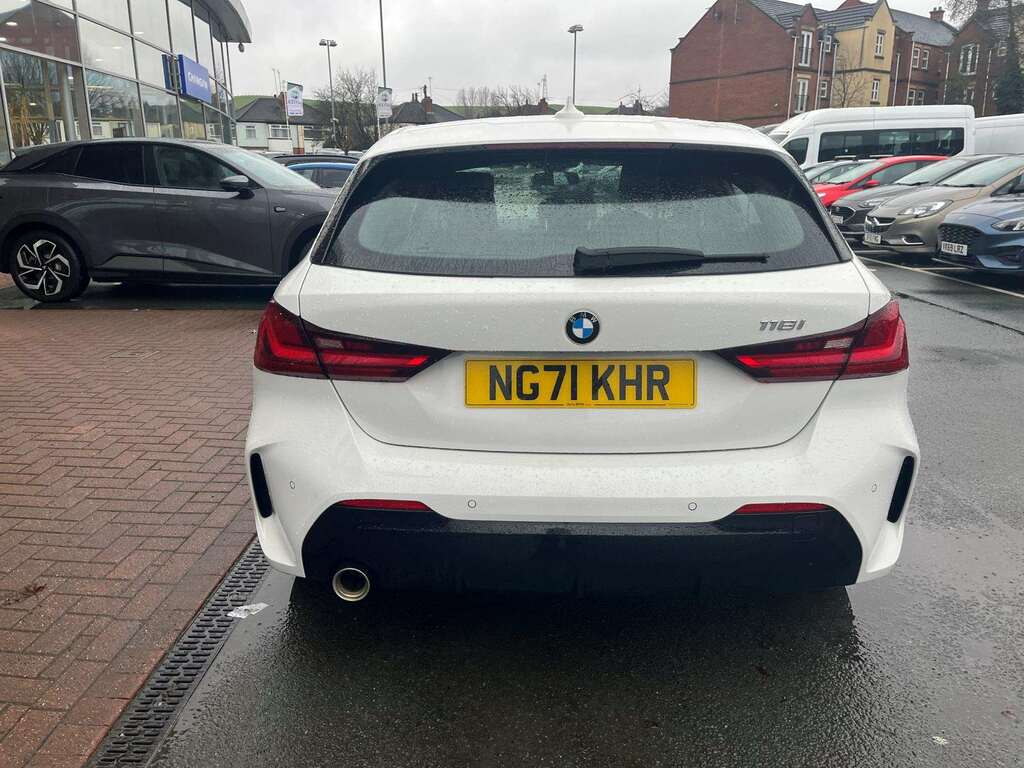 BMW 1 Series 118I 136 M Sport NG71KHR White #6