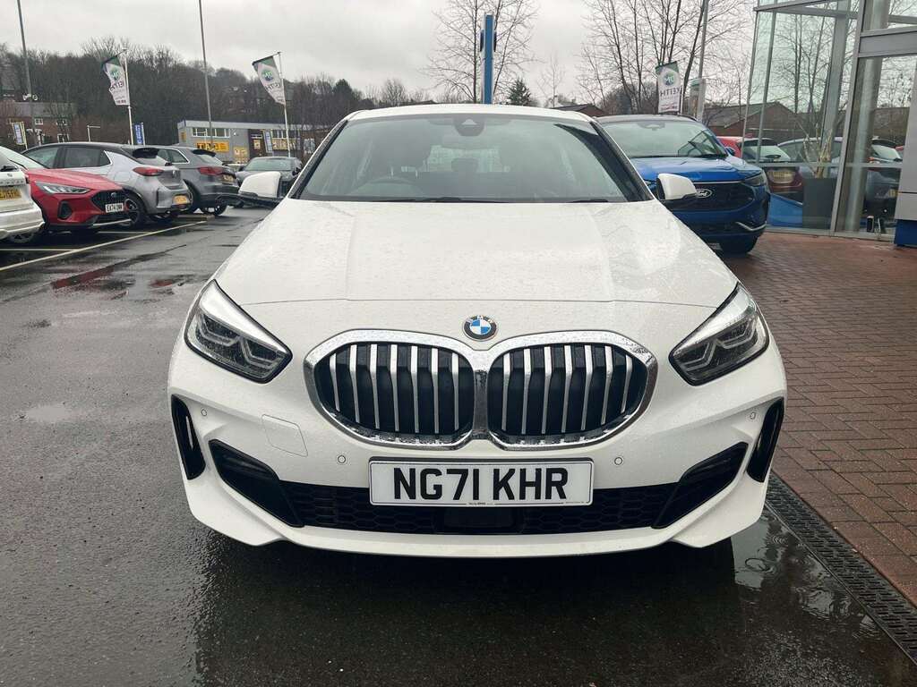 BMW 1 Series 118I 136 M Sport NG71KHR White #2