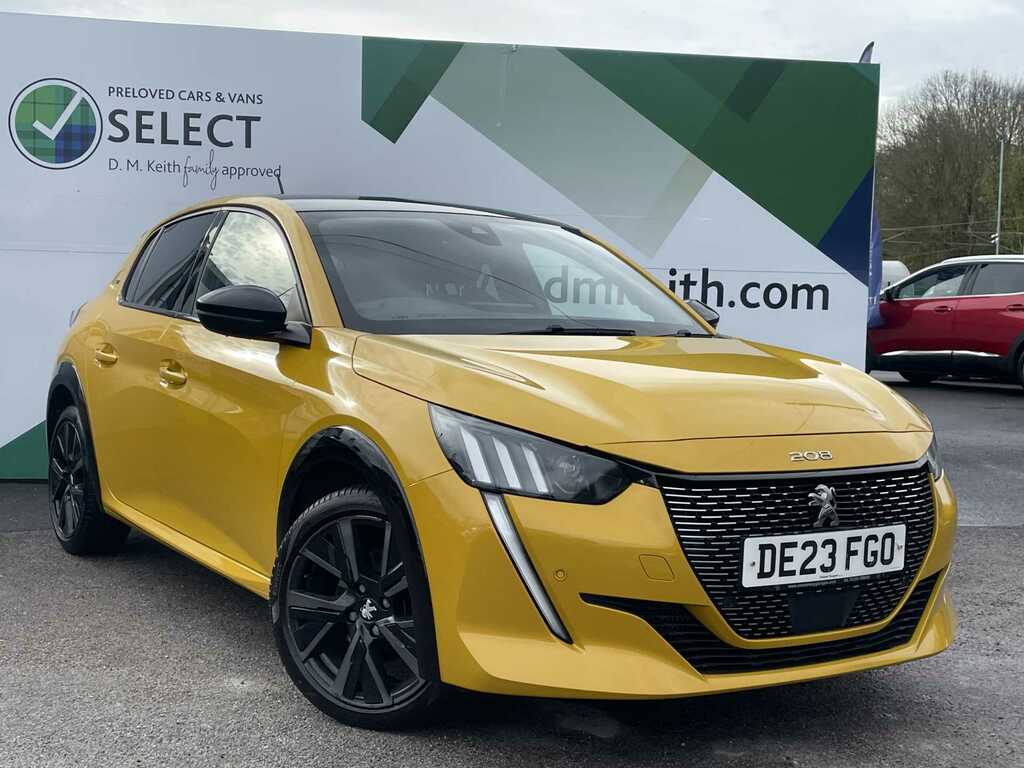 Peugeot 208 1.2 Puretech 130 Gt Eat8 DE23FGO Yellow #4