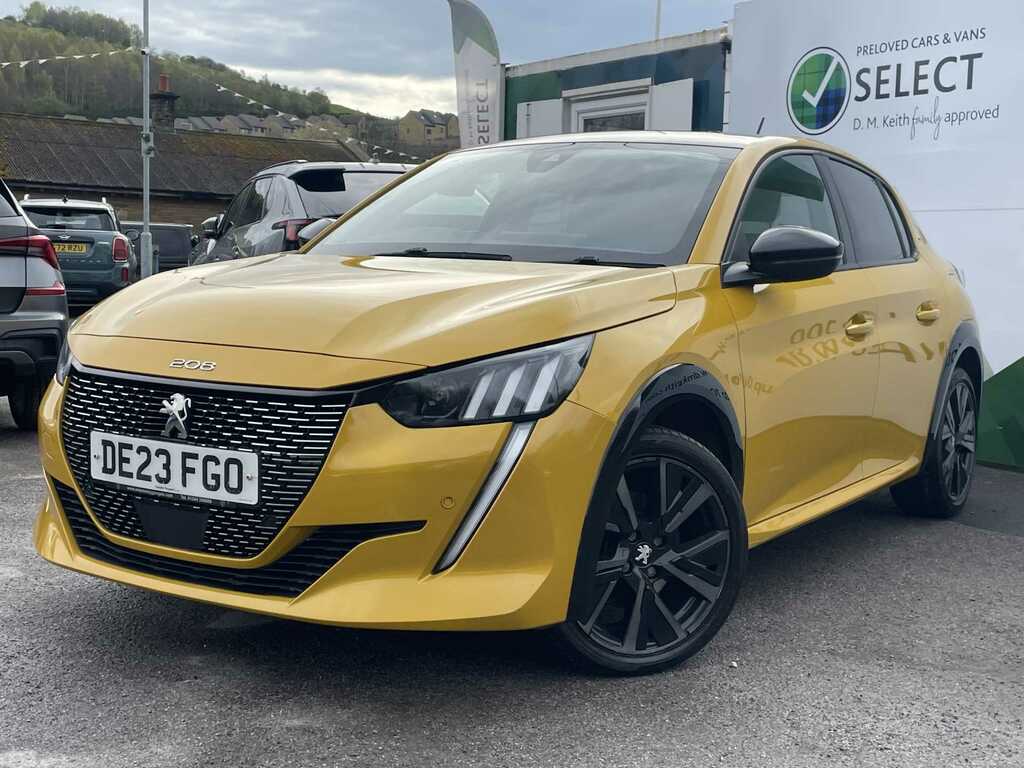 Peugeot 208 1.2 Puretech 130 Gt Eat8 DE23FGO Yellow #5