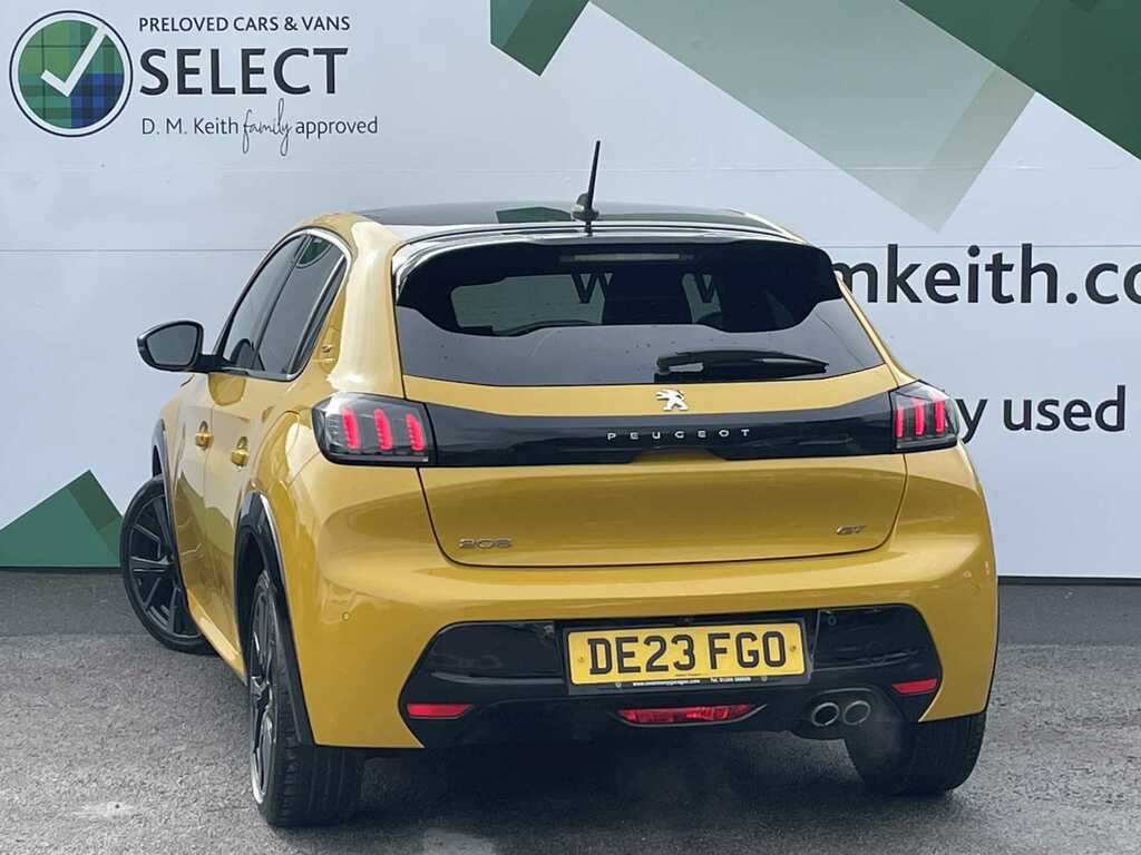 Peugeot 208 1.2 Puretech 130 Gt Eat8 DE23FGO Yellow #3