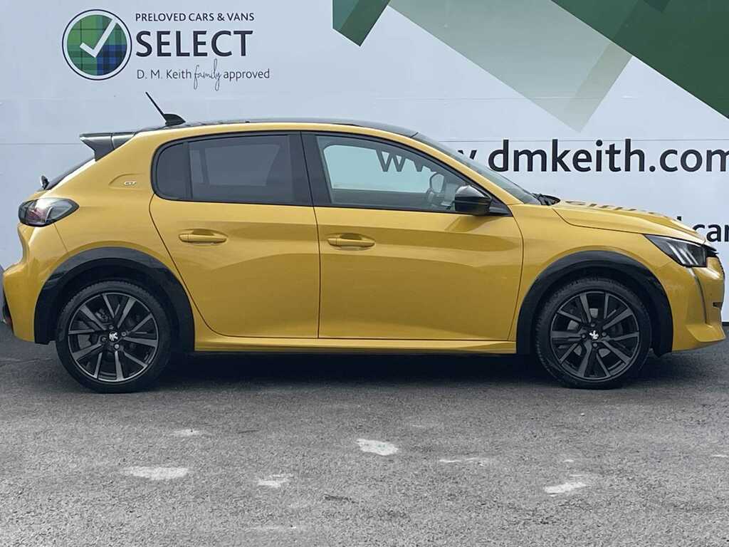 Peugeot 208 1.2 Puretech 130 Gt Eat8 DE23FGO Yellow #2
