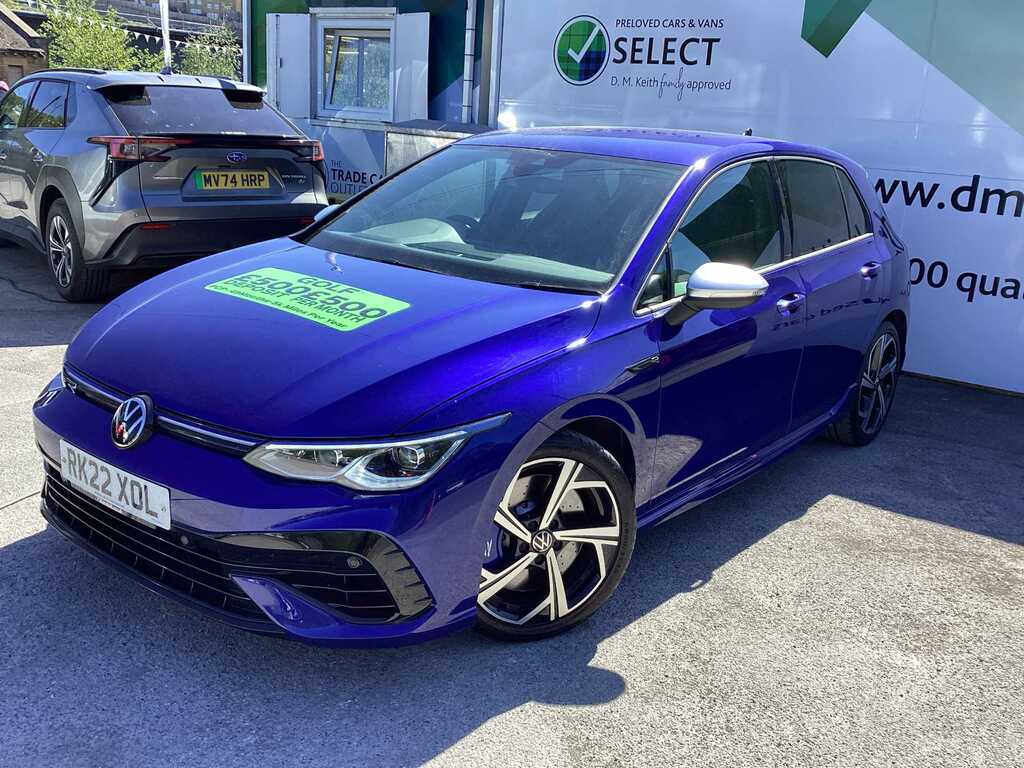 Volkswagen Golf 2.0 Tsi 320 R 4Motion Dsg RK22XOL Blue #4