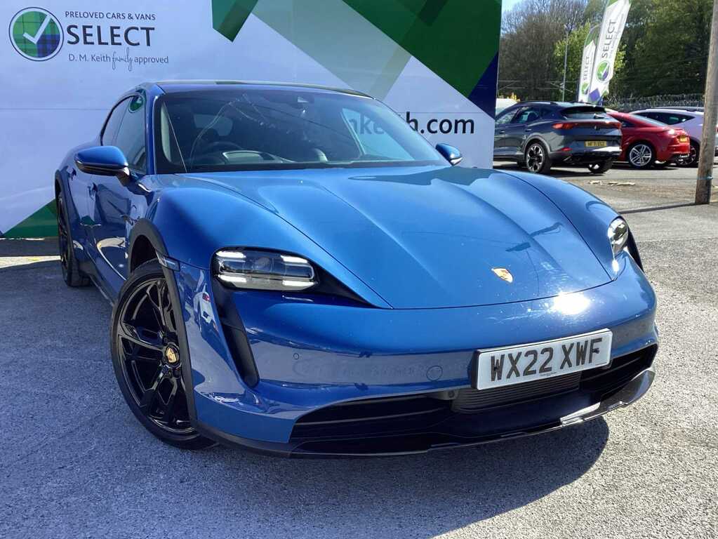 Porsche Taycan 420Kw 4S 93Kwh 22Kw 5 Seat Blue