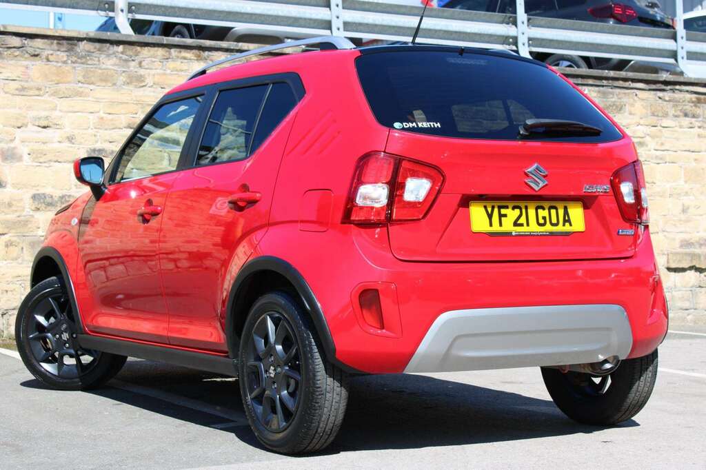 Suzuki Ignis 1.2 Dualjet 12V Hybrid Sz-t Cvt Red #4
