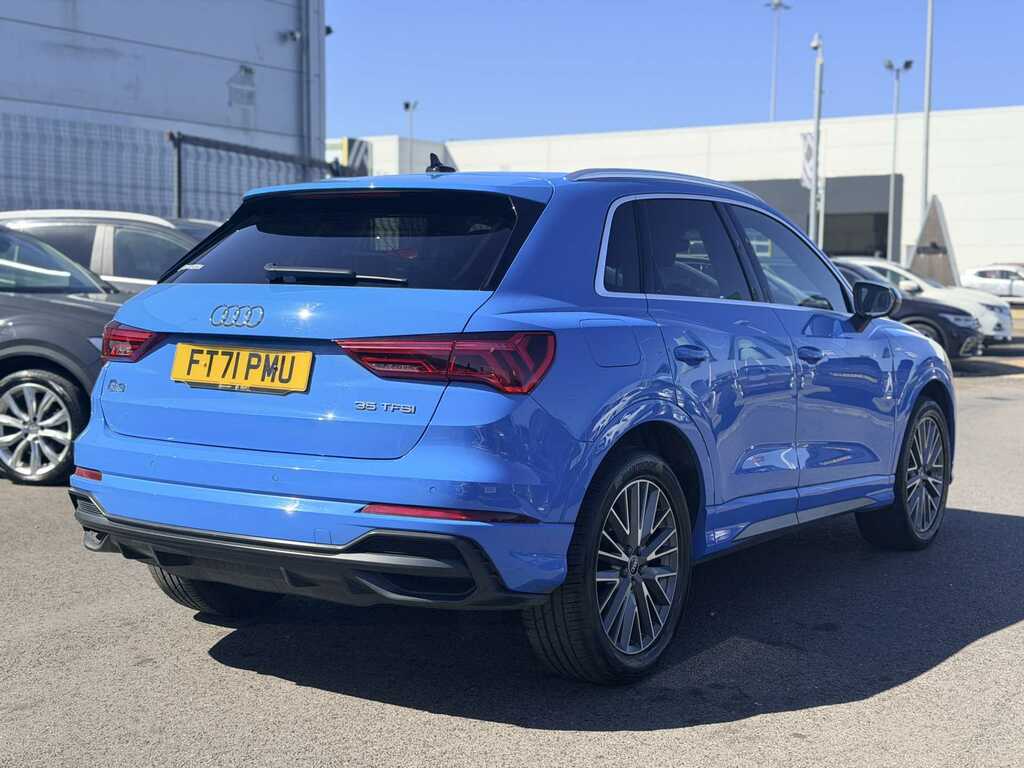 Audi Q3 35 Tfsi S Line S Tronic FT71PMU Blue #4