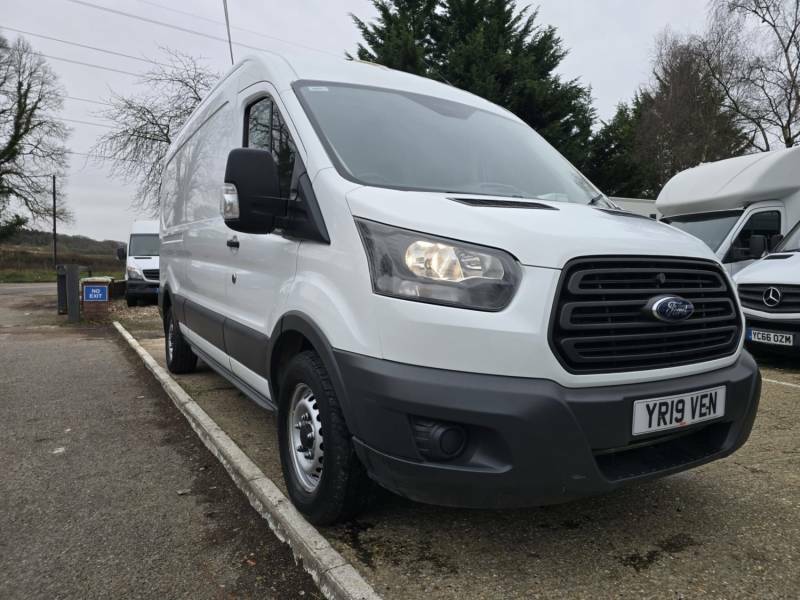 Ford Transit Custom 2.0 350 Ecoblue Fwd L3 H2 Lwb Med Roof - 2019 19 YR19VEN White #3