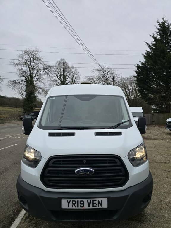 Ford Transit Custom 2.0 350 Ecoblue Fwd L3 H2 Lwb Med Roof - 2019 19 YR19VEN White #4