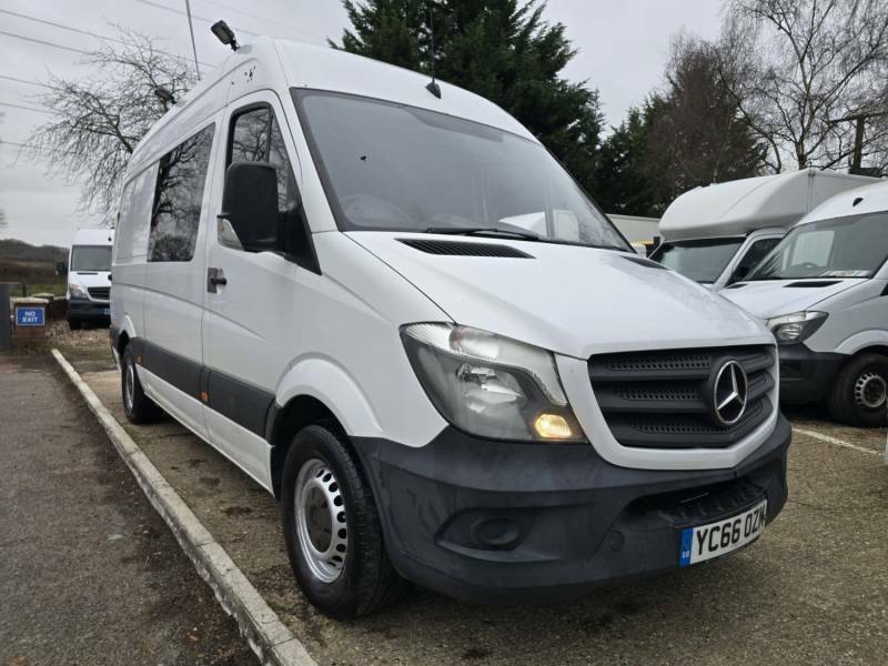 Mercedes-Benz Sprinter 2.1 313 Cdi Rwd Mwb L2 Welfare Unit Van - 2016 66 YC66OZM White #3