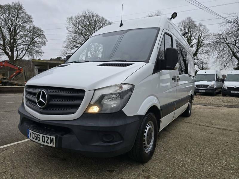 Mercedes-Benz Sprinter 2.1 313 Cdi Rwd Mwb L2 Welfare Unit Van - 2016 66 YC66OZM White #2