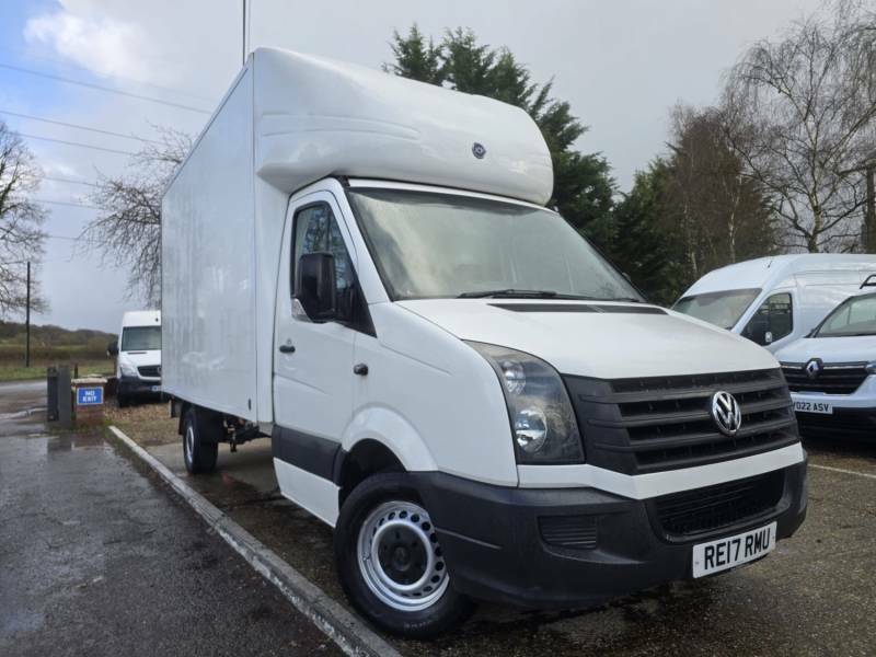 Volkswagen Crafter 2.0 Tdi Cr35 Bluemotion Luton Van Tail Lift - 2017 RE17RMU White #3