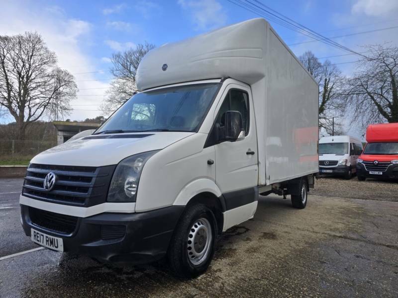 Volkswagen Crafter 2.0 Tdi Cr35 Bluemotion Luton Van Tail Lift - 2017 RE17RMU White #2