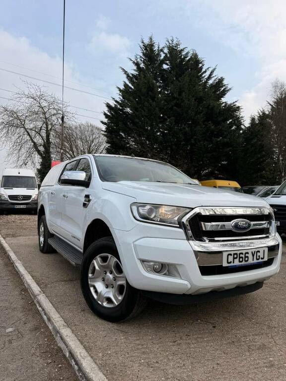 Ford Ranger 2.2 Tdci Limited Durashift 4Wd Euro 6 - 201 White #3