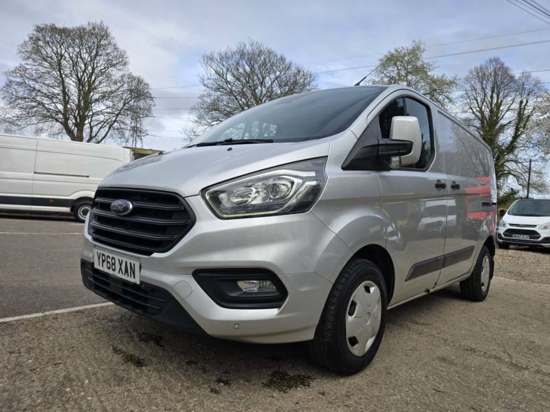 Ford Transit Custom 2.0 280 Ecoblue Trend L1 Swb One Owner - 2018 6 YP68XAN Silver #2
