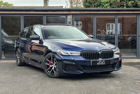 BMW 5 Series 2.0 520D M Blue