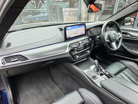 BMW 5 Series 2.0 520D M Blue #4