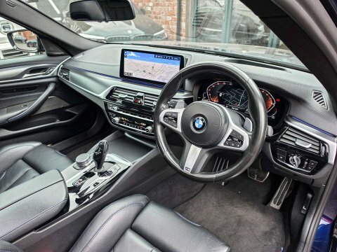 BMW 5 Series 2.0 520D M Blue #6