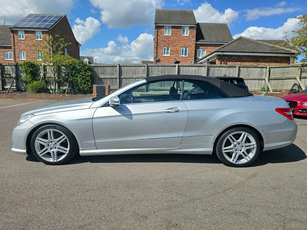 Mercedes-Benz E Class Convertible 3.0 E350 Cdi V6 Blueefficiency Sport C XX56HUG Silver #3