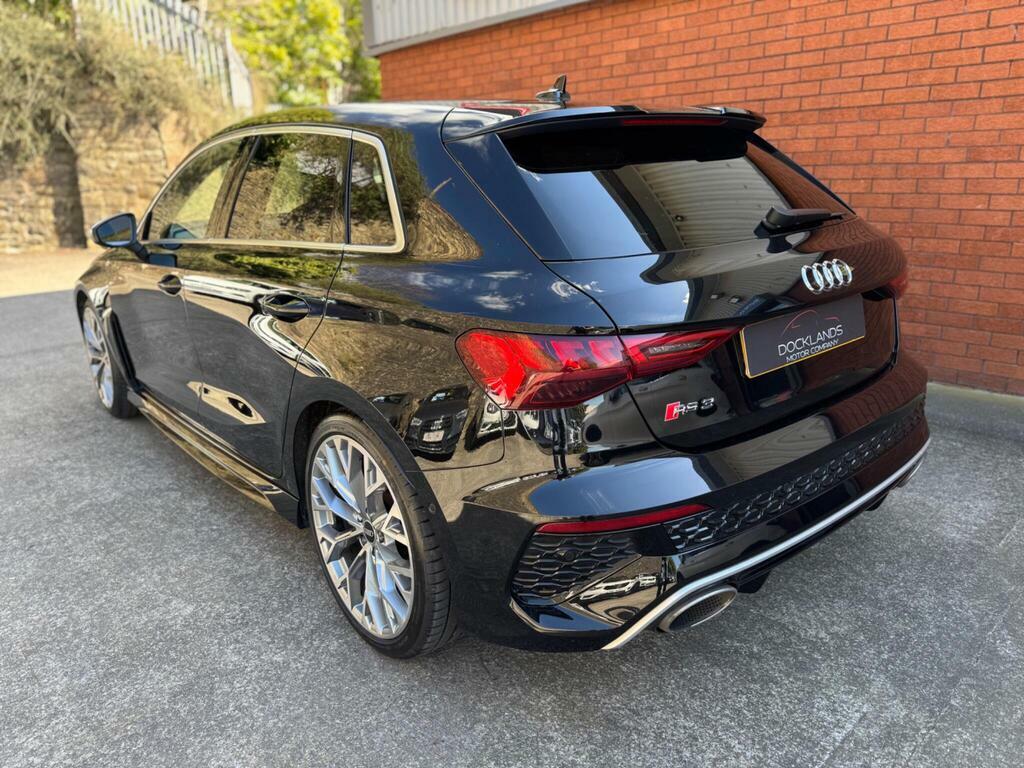 Audi RS3 2.5 Tfsi Sportback S Tronic Quattro Euro 6 S S Black #6