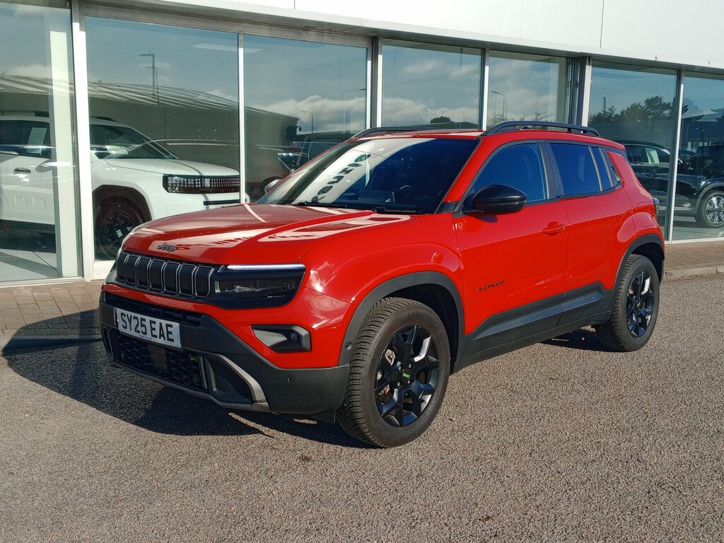 Jeep Avenger 1.2 E-hybrid Upland Dct E-awd 136 Red #3