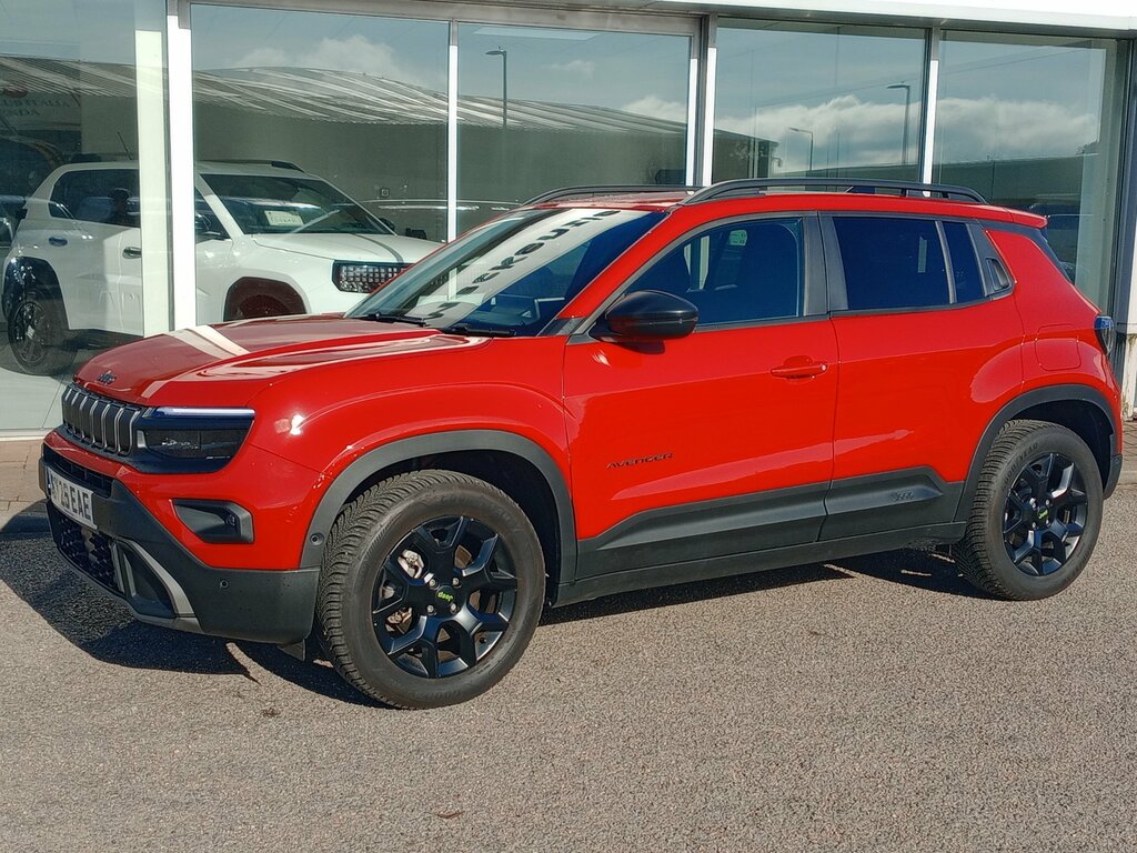 Jeep Avenger 1.2 E-hybrid Upland Dct E-awd 136 Red #5