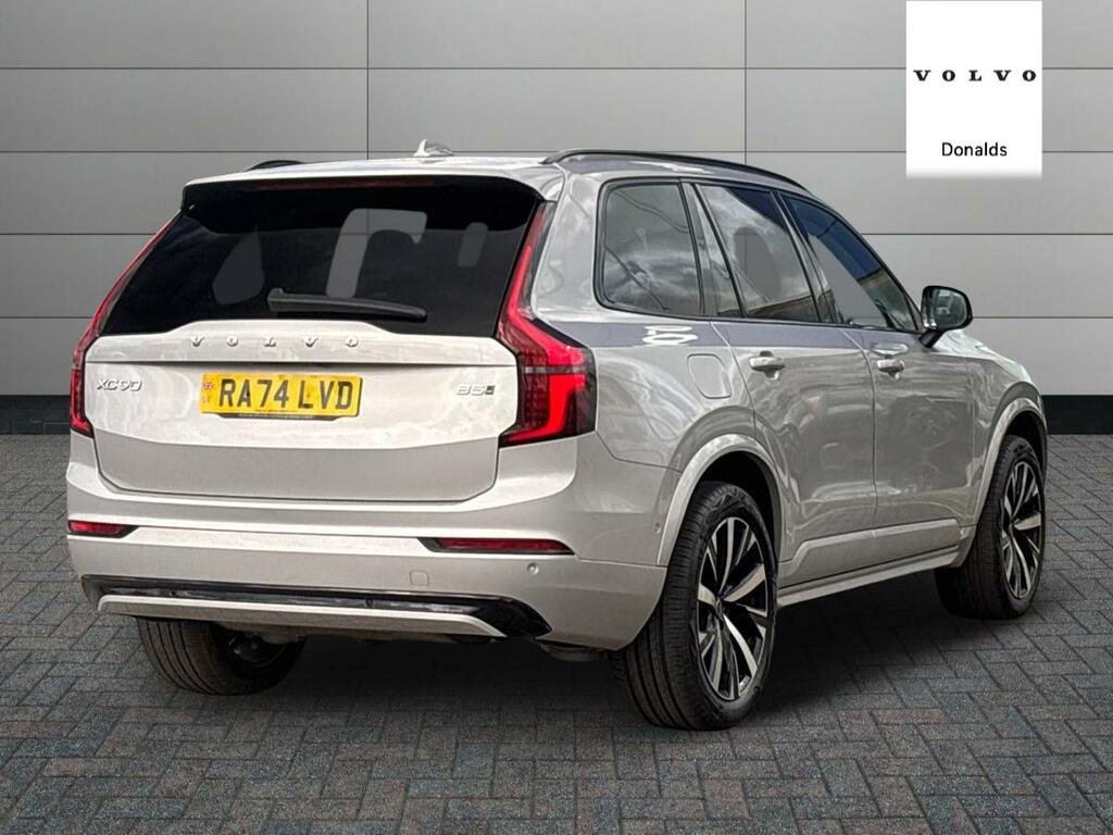 Volvo XC90 Plus B5 Awd Mild Hybrid Dark 7 Seats RA74LVD Silver #3