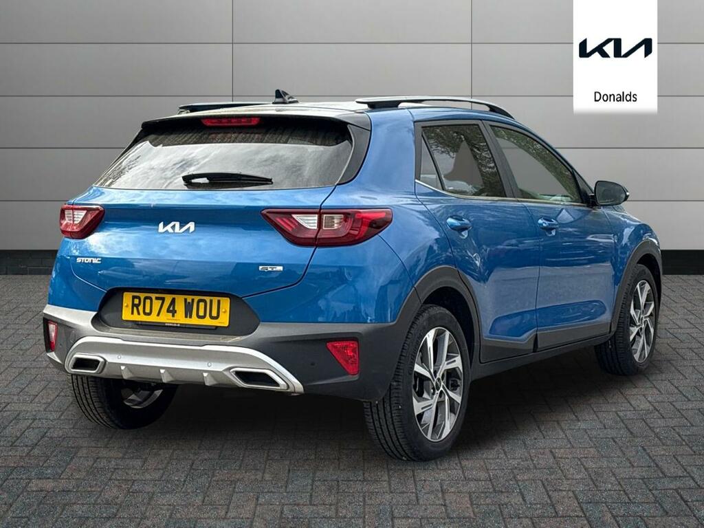 Kia Stonic 1.0 T-gdi Mhev Gt-line S Dct Euro 6 Ss RO74WOU Blue #3