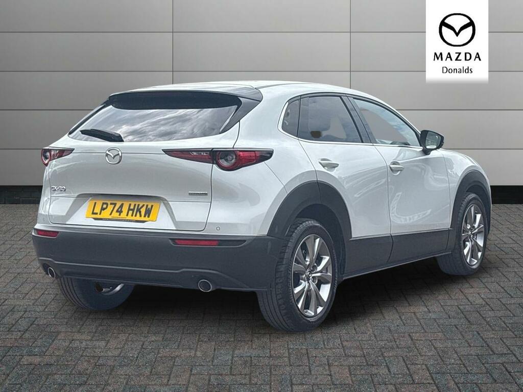 Mazda CX-30 2.5 E-skyactiv G Mhev Takumi Euro 6 Ss LP74HKW White #3