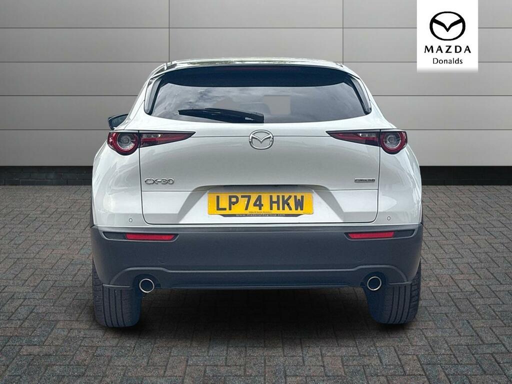 Mazda CX-30 2.5 E-skyactiv G Mhev Takumi Euro 6 Ss LP74HKW White #4