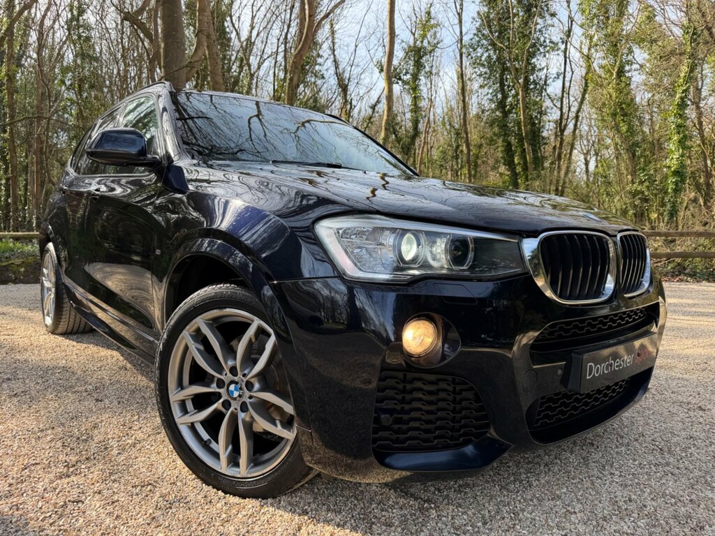 BMW X3 2.0 20D M Sport Xdrive Euro 6 Ss Black