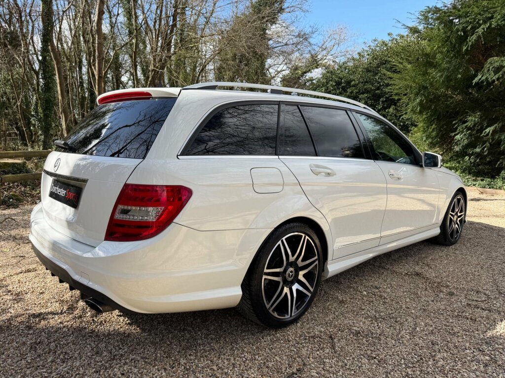 Mercedes-Benz C Class 3.0 C350 Cdi V6 Amg Sport Plus Estate G White #4