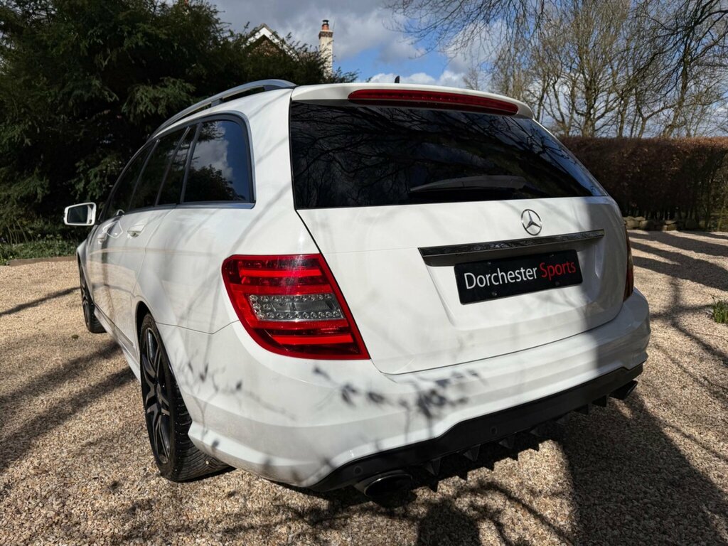 Mercedes-Benz C Class 3.0 C350 Cdi V6 Amg Sport Plus Estate G White #6