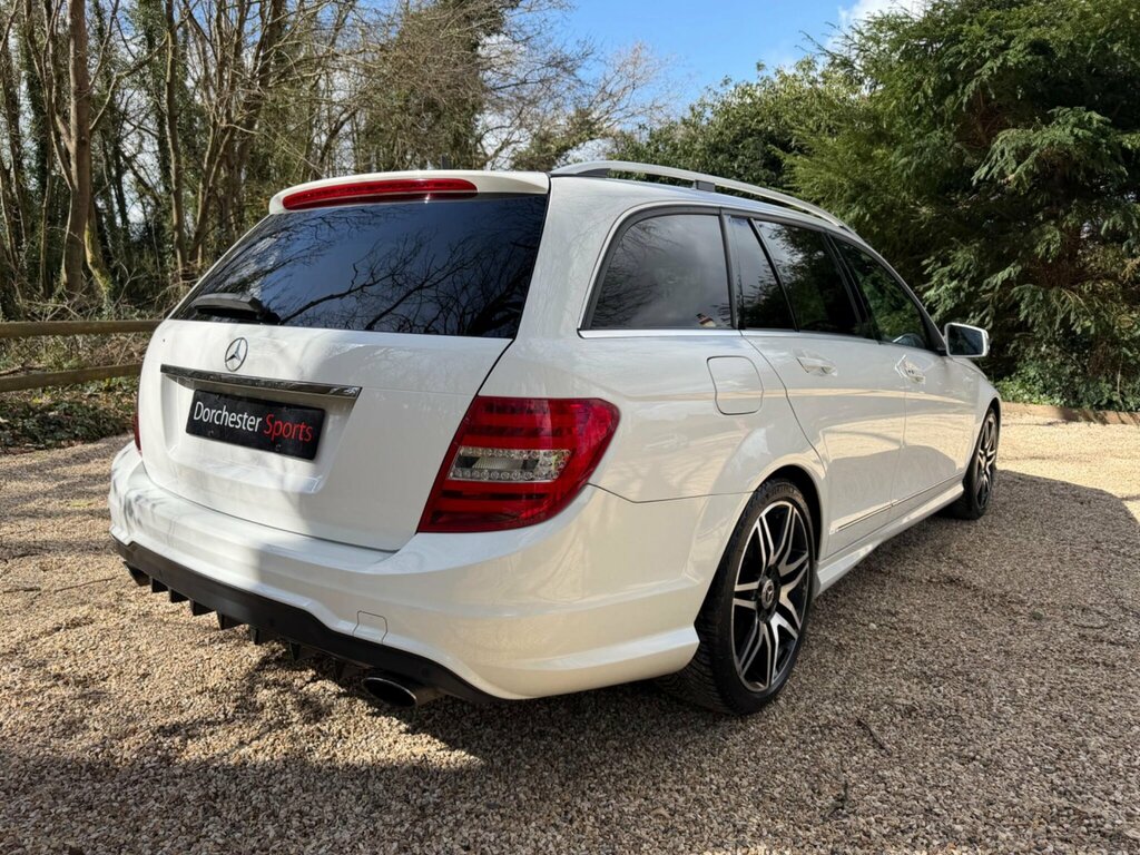 Mercedes-Benz C Class 3.0 C350 Cdi V6 Amg Sport Plus Estate G White #5